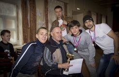 Студенты с преподавателем Редькиным Е. Г.